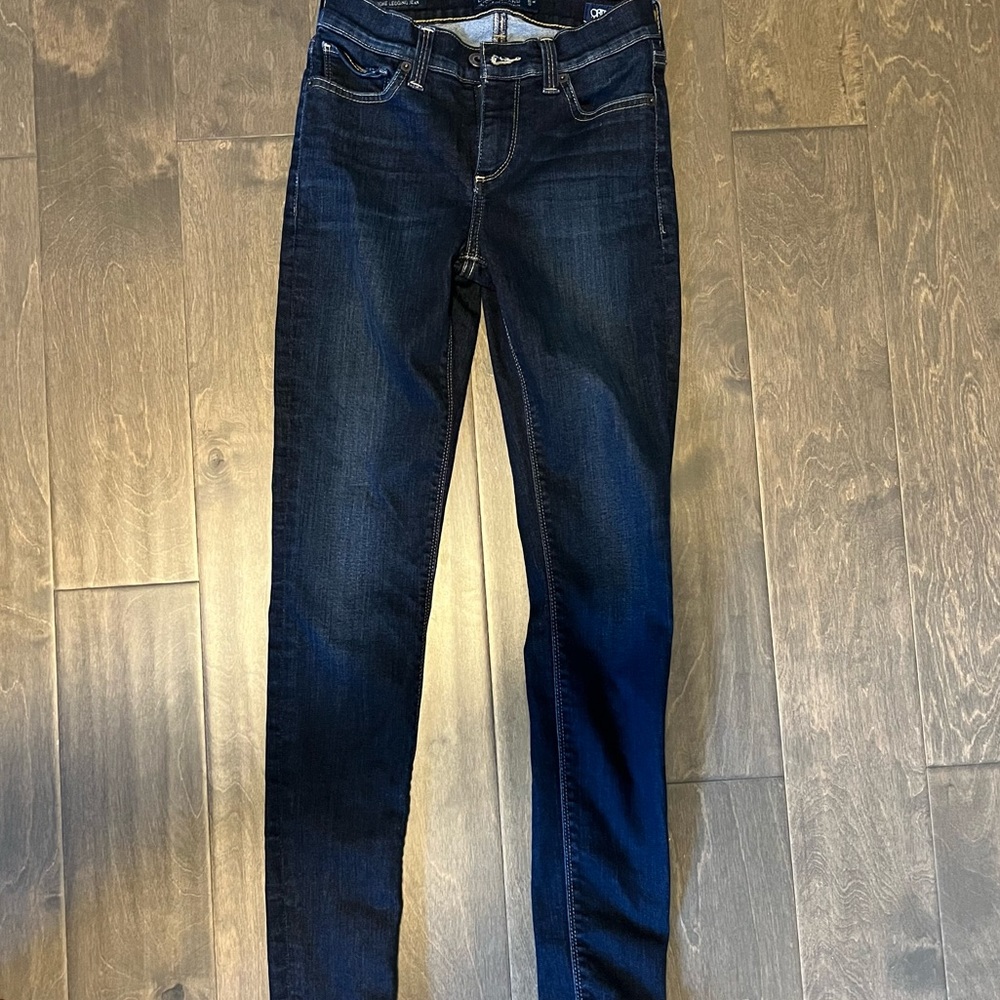 Lucky Brand Dark Wash Legging Jean size 0